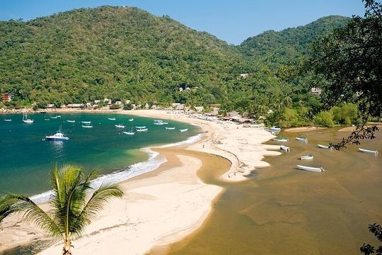 Catamaran Yelapa Beach Tour with Snorkeling, Food and Open Bar