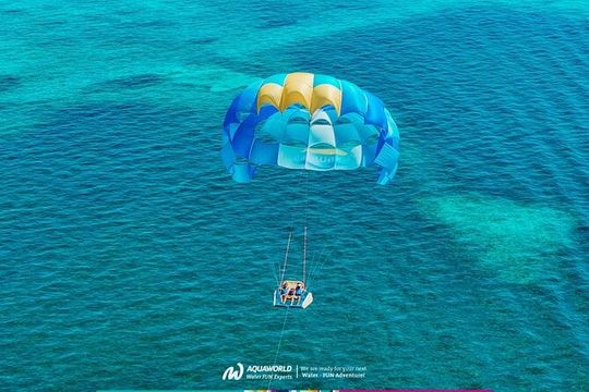 Skyrider Parasailing Tour with Panoramic View of Cancun