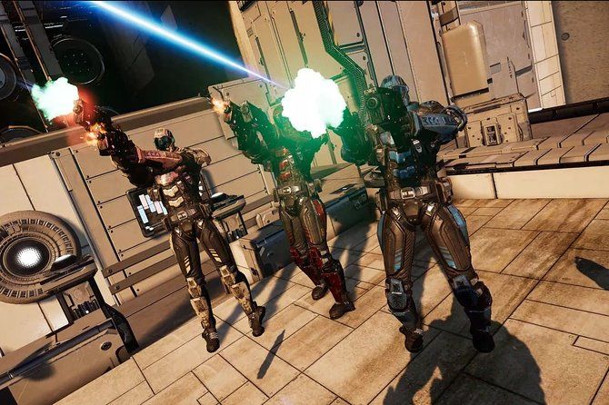 Free-Roaming Virtual Reality Experience in London
