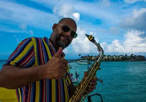 Catamaran Party with Open Bar to Isla Mujeres + Transportacion
