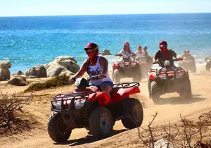ATV Desert & Beach ride over the mountains and through Migrino beach!