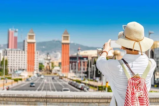 Montjuic Park Walking Tour with Audioguide on Your Smartphone