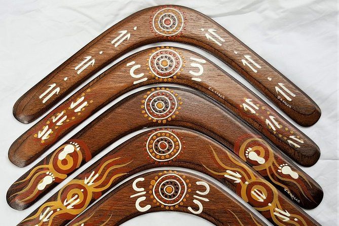 Learn to throw a real Aborignal returning boomerang in Brisbane, Australia
