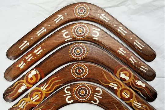 Learn to throw a real Aborignal returning boomerang in Brisbane, Australia