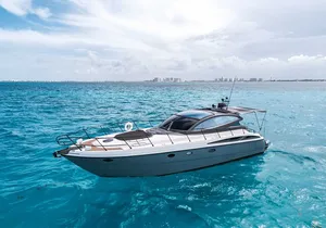 Cancun All Inclusive: Coast & Fun 9h on 50' Cranchi