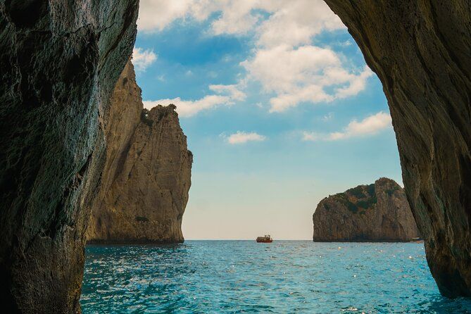 Capri Island Private Boat Tour with Traditional Gozzo Boat