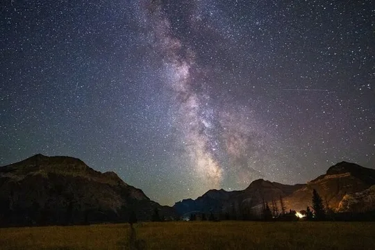 Alberta's Rocky Mountain Sunset, Stargazing & Forest Experience