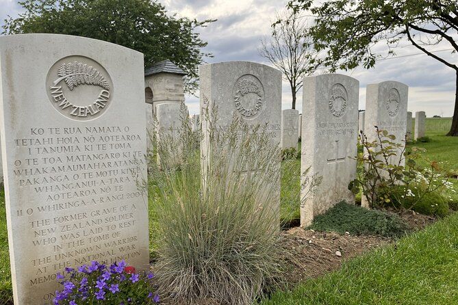 Private New Zealand focused WW1 Somme Tour