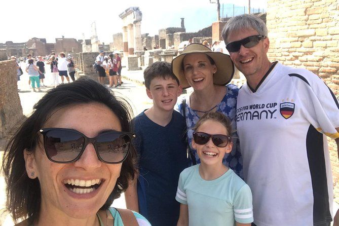 Rome to Pompeii & Positano Day Trip with Hotel Pick Up & Skip The Line Tickets