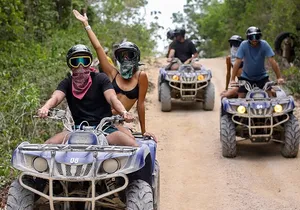 Wild Jungle ATV Adventure with Cenote and Monkey Sanctuary