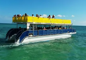 Isla Mujeres Catamaran Unlimited! Transportation from Playa del Carmen