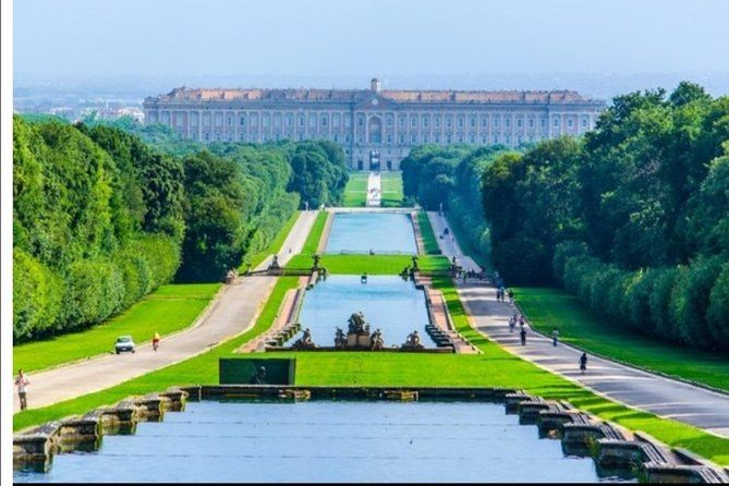 Royal Palace of Caserta tour and winery Cantina sul Vesuvio.