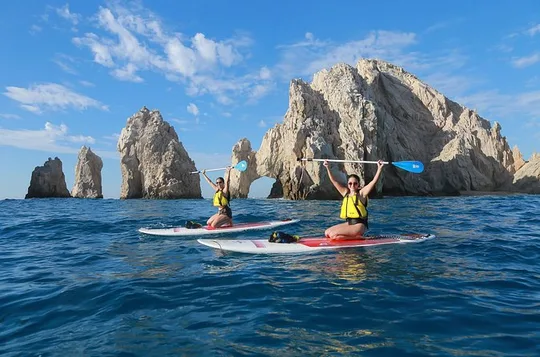Arch of Cabo San Lucas Small-Group Paddleboard Tour with Photos