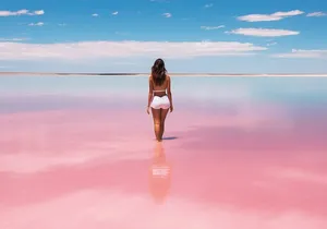 Las Coloradas Pink Lake & Rio Lagartos Guided Tour
