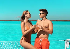 Isla Mujeres Catamaran + Snorkel + Open Bar on board + Buffet