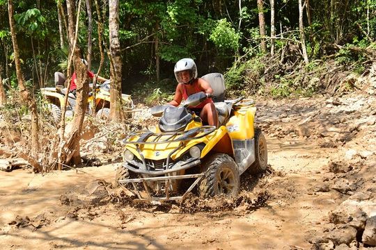 Snorkel & ATV Extreme & Zip Line(shared) Ride from Riviera Maya
