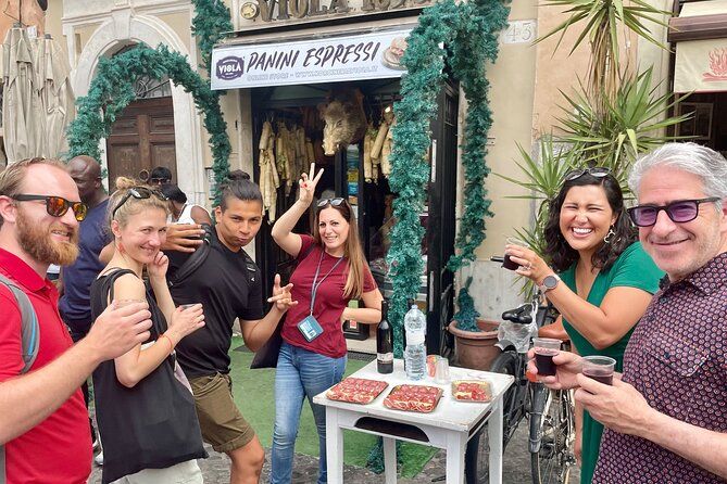 Tasty Rome Street Food Tour around Campo de' Fiori Market & Jewish Ghetto