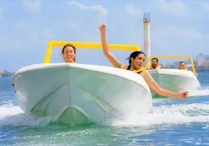 Jungle Tour Single (speed boat + snorkel ) in Cancun