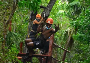 Horseback, ATV´s, Ziplines, Cenote, Hanging bridge Lunch and Round Trip Included