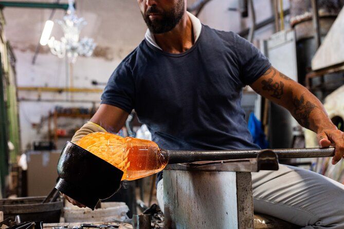 Venice Murano Island Glass Factory Tour with Glass Blowing Demonstration