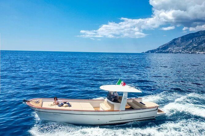 Capri Private Boat Tour Gozzo Skipper Lunch Drinks