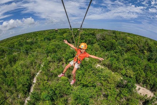 Adrenaline adventure on this Super Snorkeling Tour with ATVs and zip lines.
