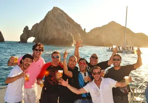 Party and Drinks at the Party Cruise! Round Transportation From Los Cabos
