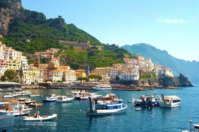 Full-Day Small-Group Pompeii and Amalfi Coast Tour from Rome