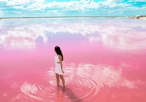 Las Coloradas Natural Pink Lake Tour from Cancun & Riviera Maya