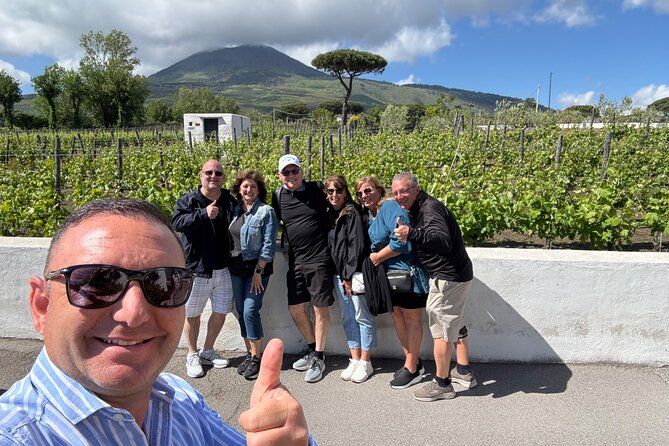 Pompeii-Wine tasting tour from Sorrento, licensed guide included