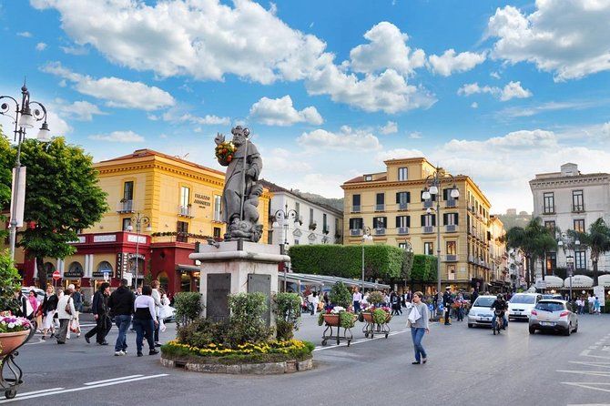 From Naples/Salerno: Pompeii, Sorrento and Positano Private Tour