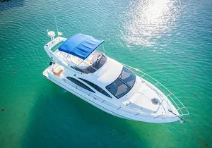 5H 42' Azimut Yacht All-Inclusive from Tulum & Playa del Carmen.