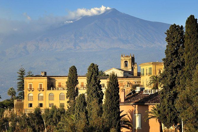 From Messina Cruise Terminal: Etna -Taormina-Godfather with food