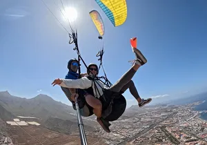Costa Adeje paragliding, the best tandem flight in Tenerife