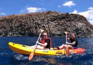 Kayaking + snorkeling with turtles