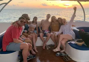 Private Boat Party Isla Mujeres! Mexican Caribbean Experience! from Cancun