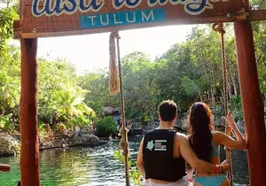 Ruins + Casa Tortugas Cenote Park from Cancun & Playa Del Carmen