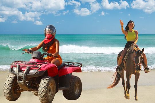 Combined ATV and Horseback Ride/Tequila Tasting
