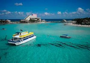 Isla Mujeres Unlimited Catamaran with Transportation from Cancun
