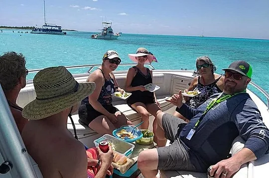 Premium "First Lady" Private Snorkel & El Cielo Sandbar Charter