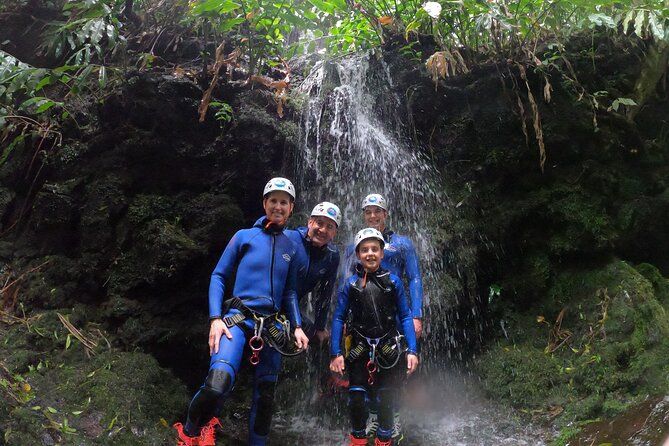 Canyoning in Ribeira da Salga