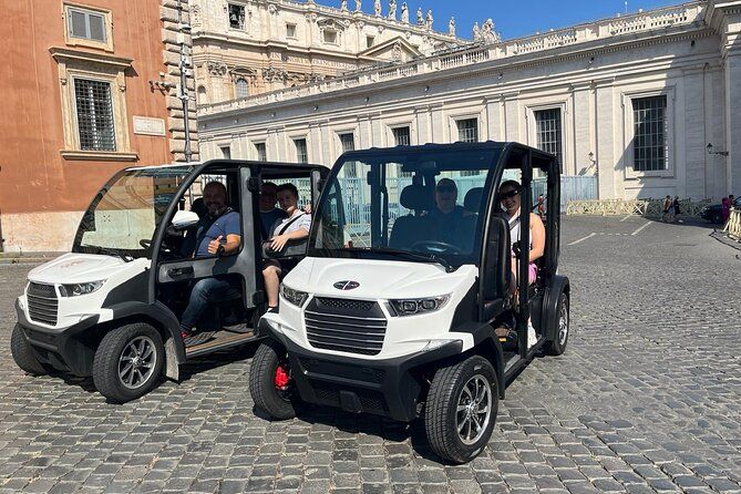 Private Golf Cart Tour in Rome