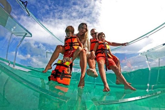 The Arch Tour on a Clear Boat from Cabo San Lucas