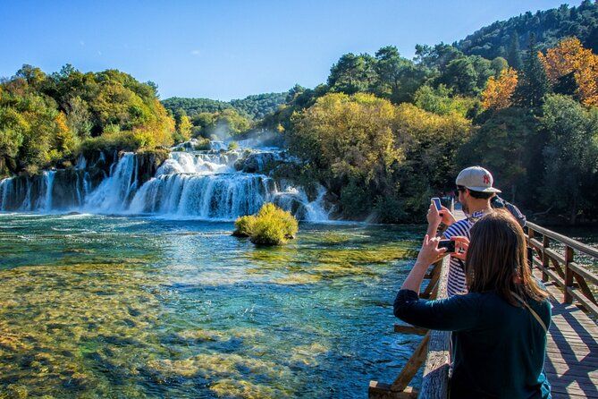 Krka Waterfalls MORNING Tour with Boat and Swimming in Skradin
