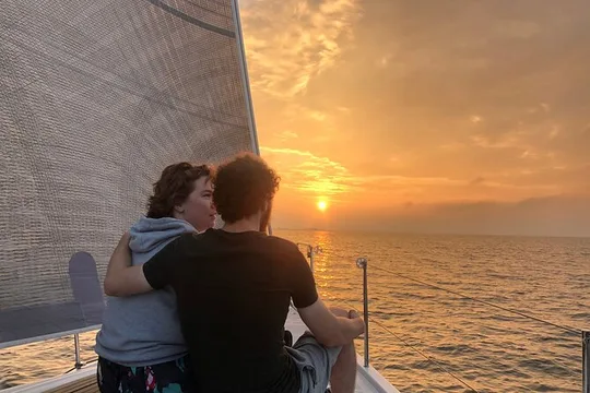 3 hour Sunset Sailing boarding ticket from Wemeldinge (Zeeland)