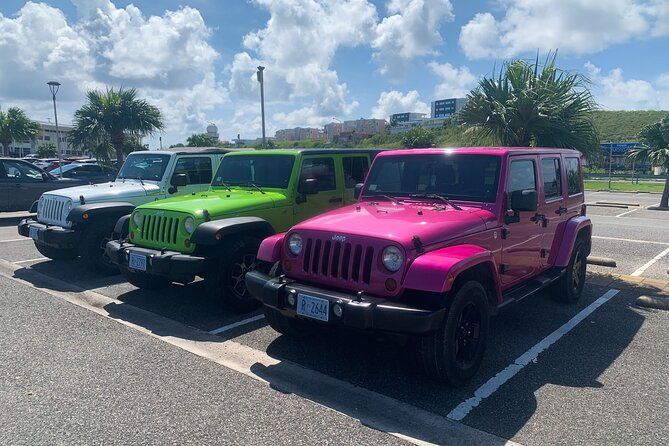 Custom Jeep Rental in St Maarten