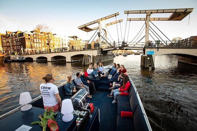 Amsterdam Canal Cruise with Open Bar - Red Light District