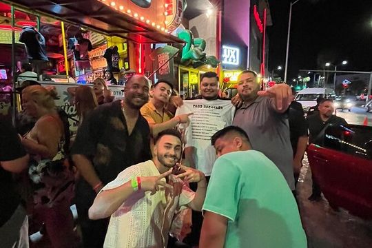 Bachelor Crawl- Cabo San Lucas- Free T-Shirt party checklist