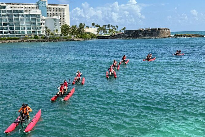 San Juan Water Bike Tour at Condado Lagoon