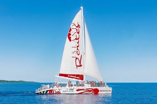 Catamaran Party Cruise and Snorkeling from Montego Bay